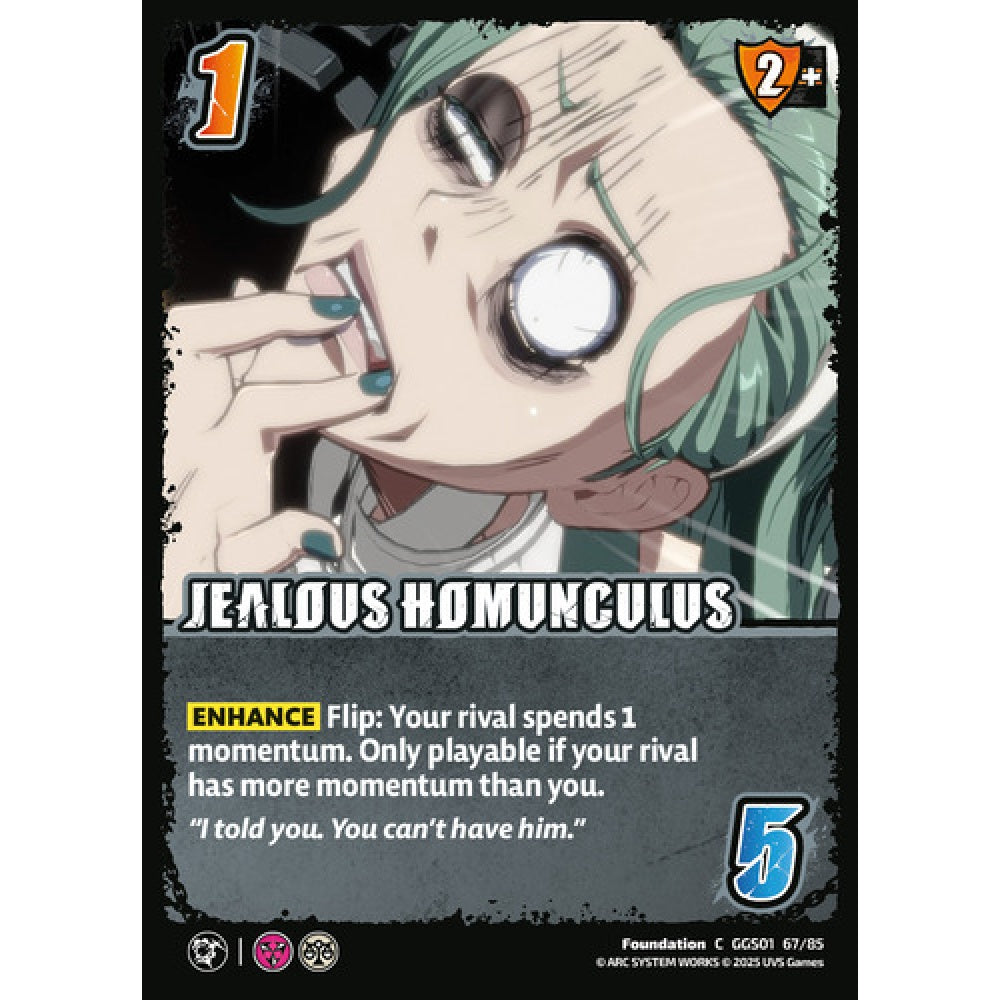 Jealous Homunculus 67/85 Universus Card Game Guilty Gear -Strive- C Non-Foil