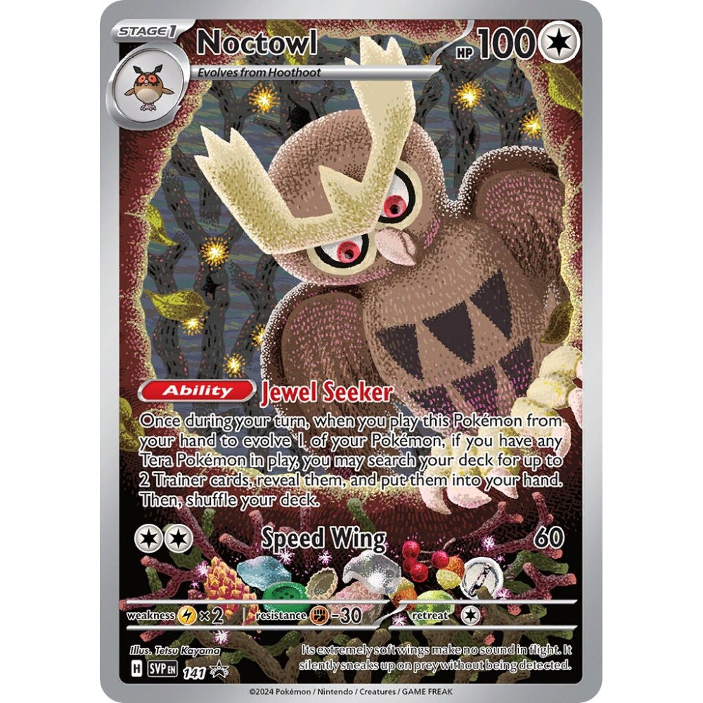 Noctowl Promo 141 Pokemon Card Game Scarlet & Violet Promos