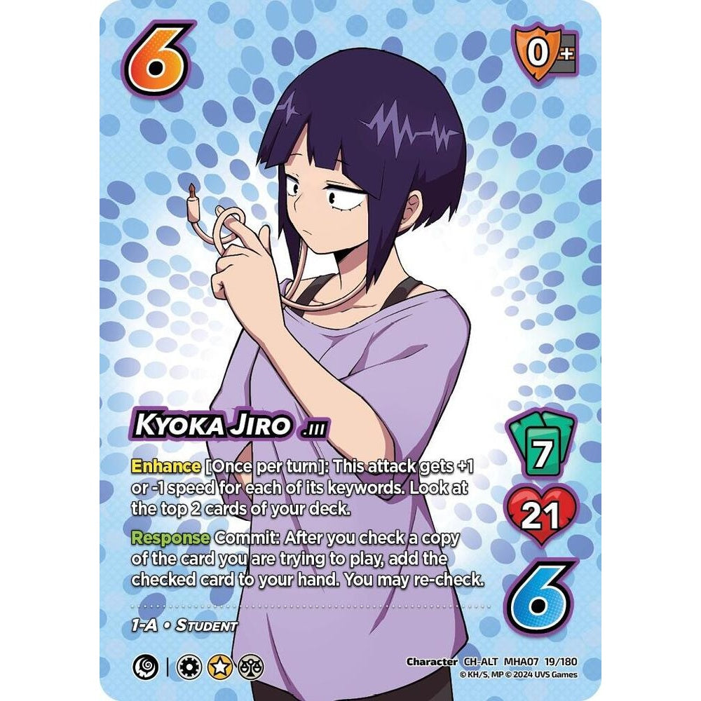 Kyoka Jiro, 19/180, MHA07, Universus, Girl Power, nan