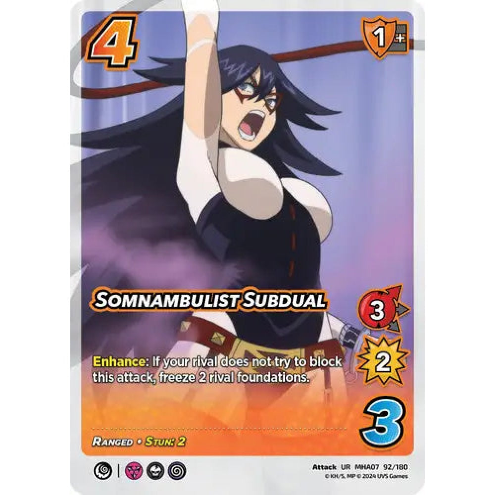Somnambulist Subdual, 92/180, UR, UniVersus, MHA07 Girl Power
