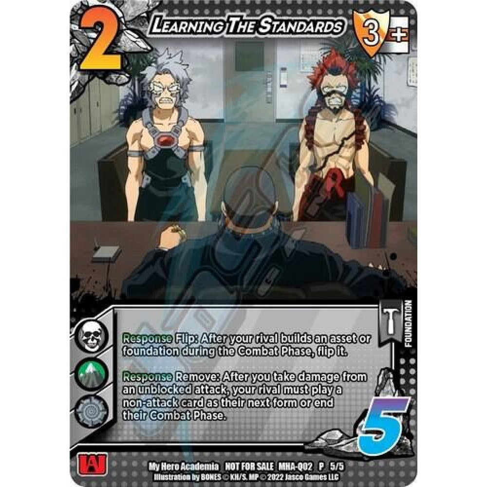 Learning The Standards, 5/5, MHA-Q02, Universus, MHA Promos, nan