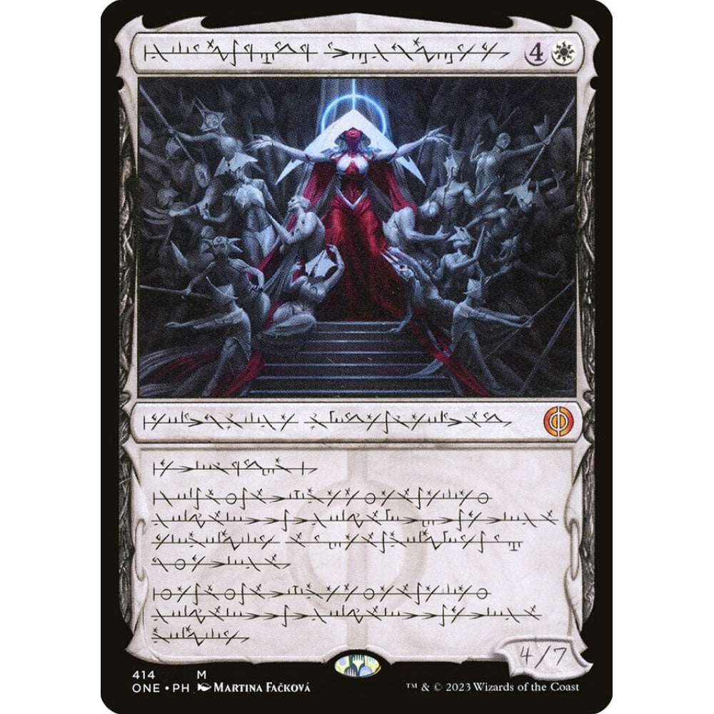 Elesh Norn, Mother of Machines, mythic, 414, Magic the Gathering, Phyrexia: All Will Be One