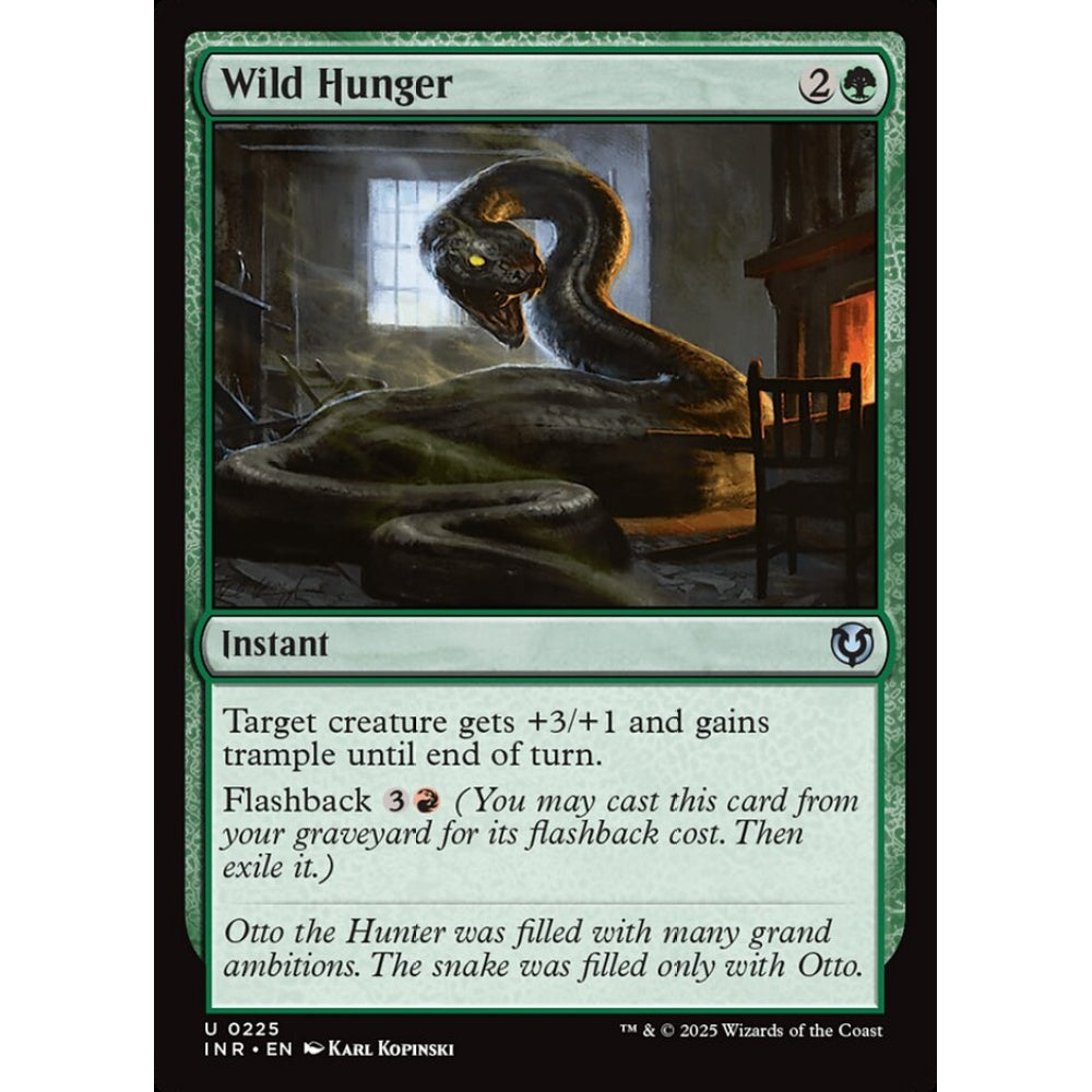 Wild Hunger, 225, uncommon, Magic: The Gathering, Innistrad Remastered