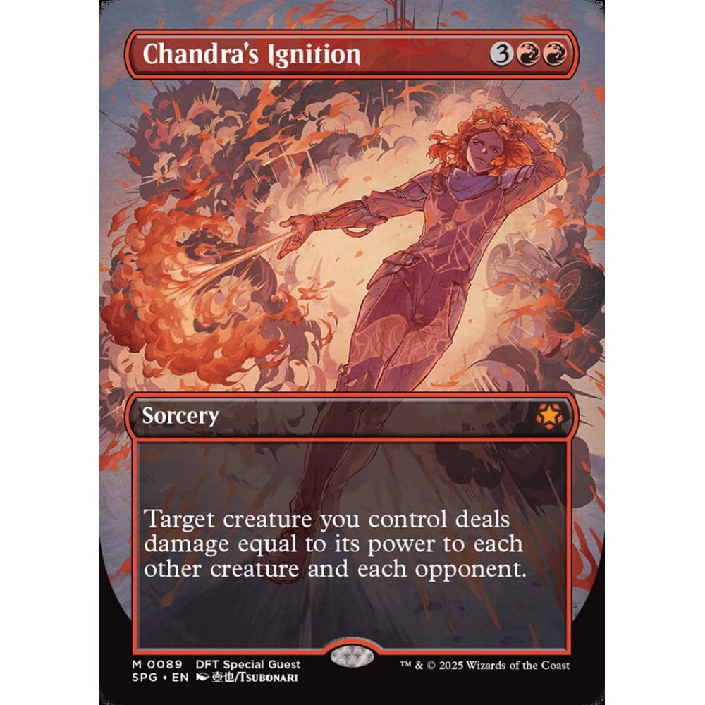 Chandra's Ignition mythic 89 Magic the Gathering Special Guests