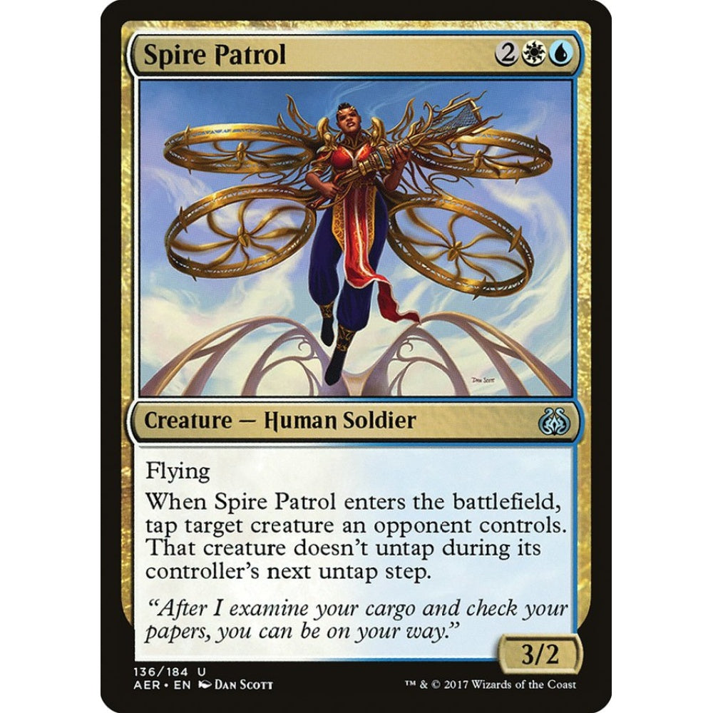 Spire Patrol uncommon 136 Magic the Gathering Aether Revolt