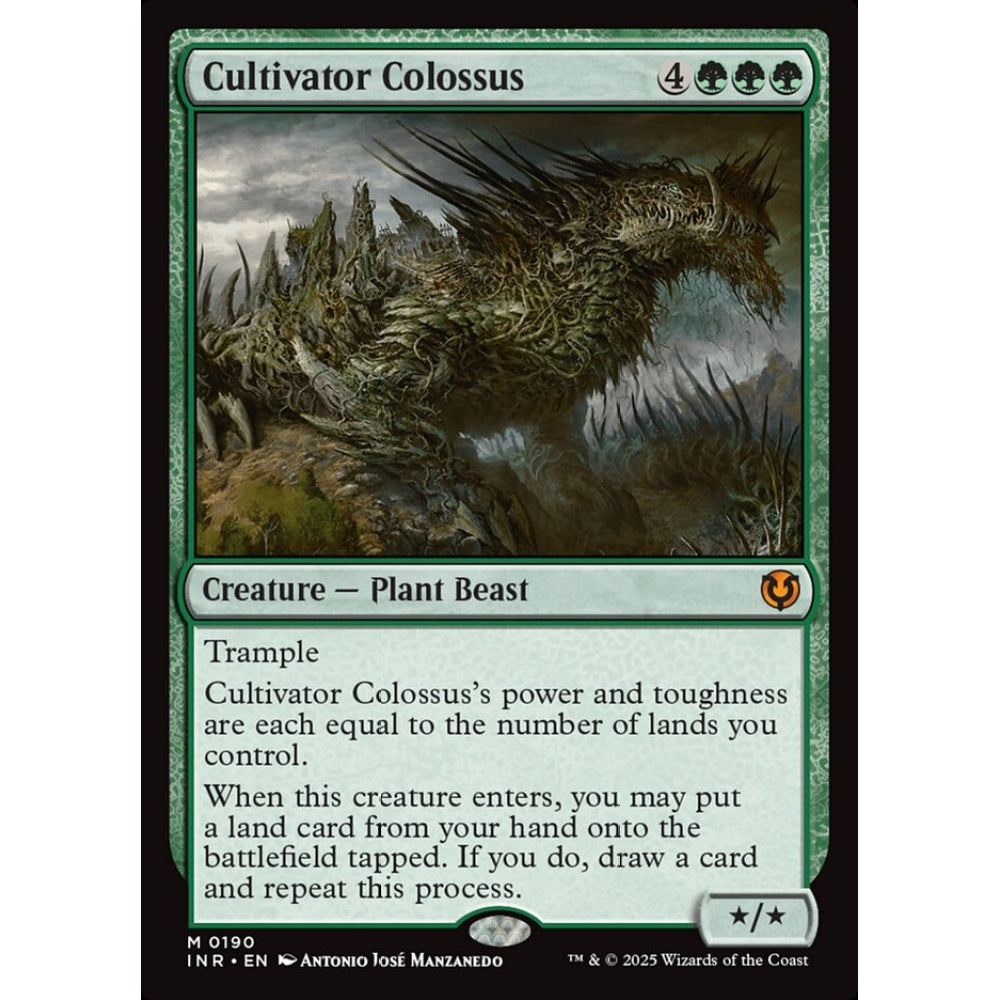 Cultivator Colossus, 190, mythic, Magic: The Gathering, Innistrad Remastered