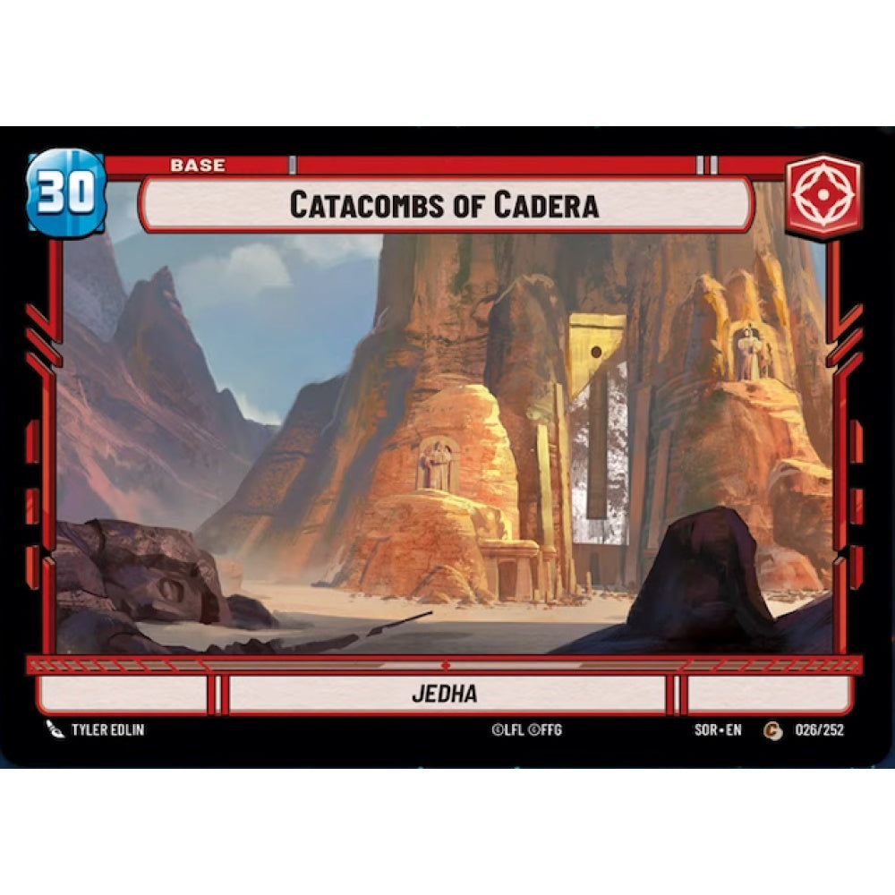Catacombs of Cadera / Experience Token, 26, C, Star Wars Unlimited, Sparks Of Rebellion
