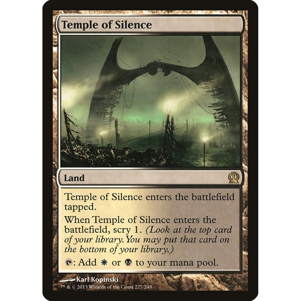Temple of Silence rare 227 Magic the Gathering Theros
