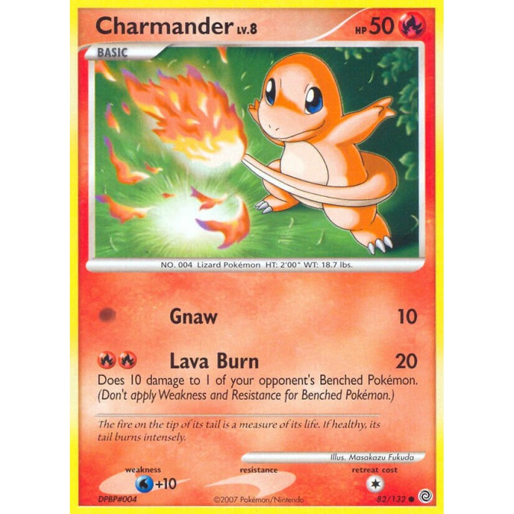 Charmander Common 82/132 Pokemon Card Game Secret Wonders
