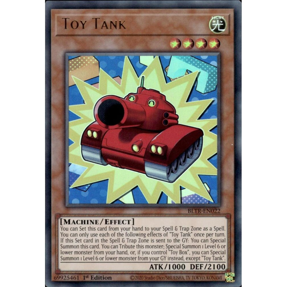 Toy Tank BLTR-EN022 Ultra Yu-Gi-Oh Battles of Legend: Terminal Revenge