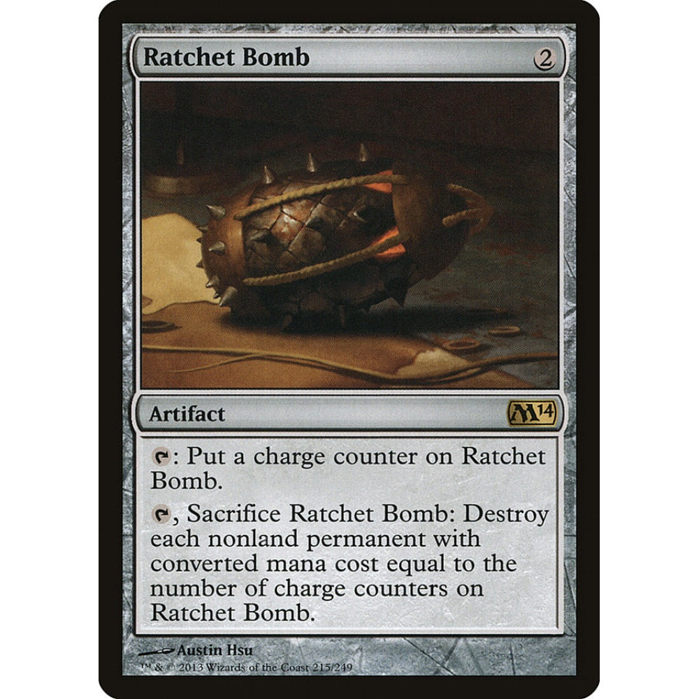 Ratchet Bomb rare 215 Magic the Gathering Magic 2014