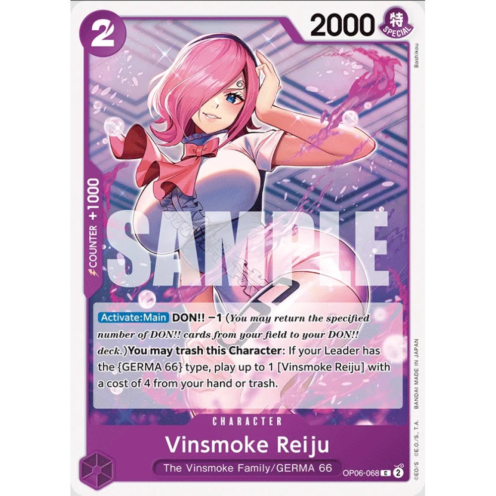 Vinsmoke Reiju, OP06-068, Common, One Piece, Wings of the Captain