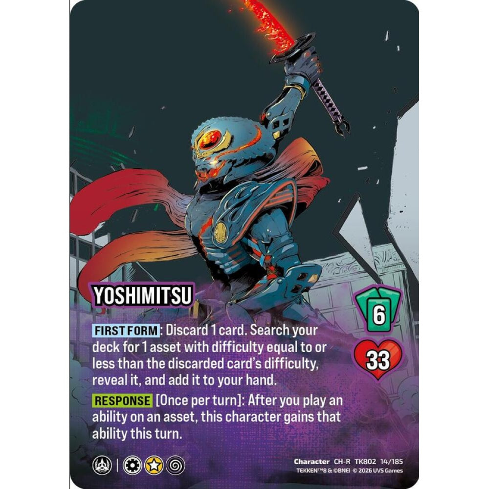 Yoshimitsu 14/185 TK802 Universus Tekken 8 Character CH