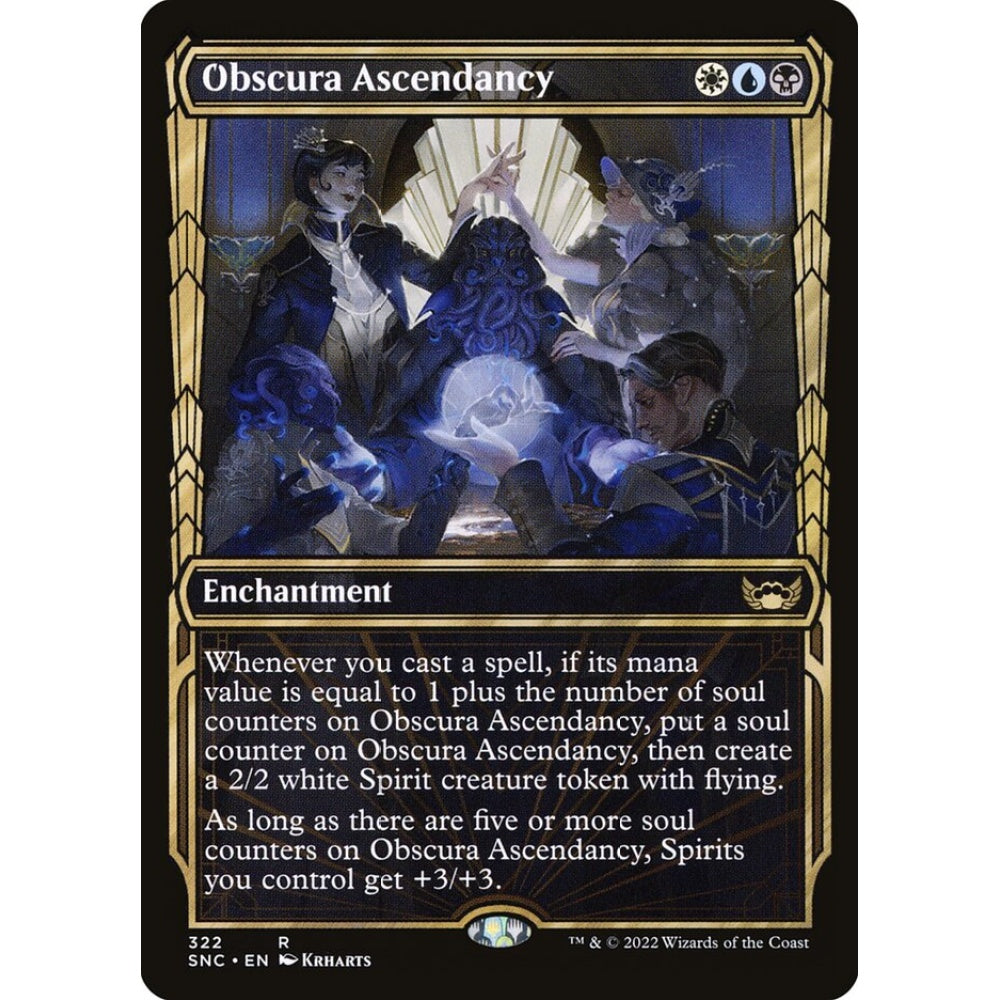 Obscura Ascendancy rare 322 Magic the Gathering Streets of New Capenna