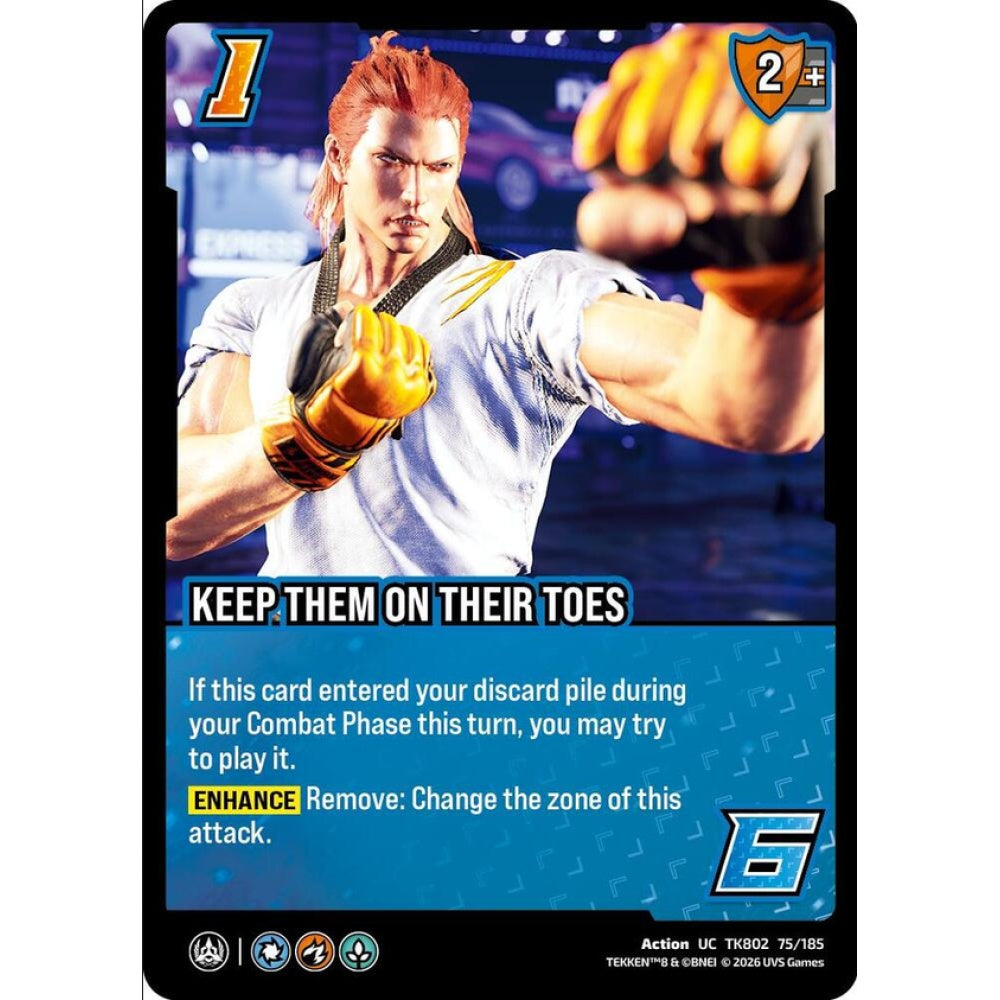 Keep Them On Their Toes 75/185 TK802 Universus Tekken 8 Action UC