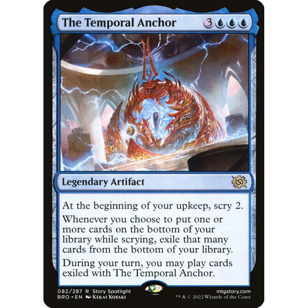The Temporal Anchor rare 82 Magic the Gathering The Brothers' War