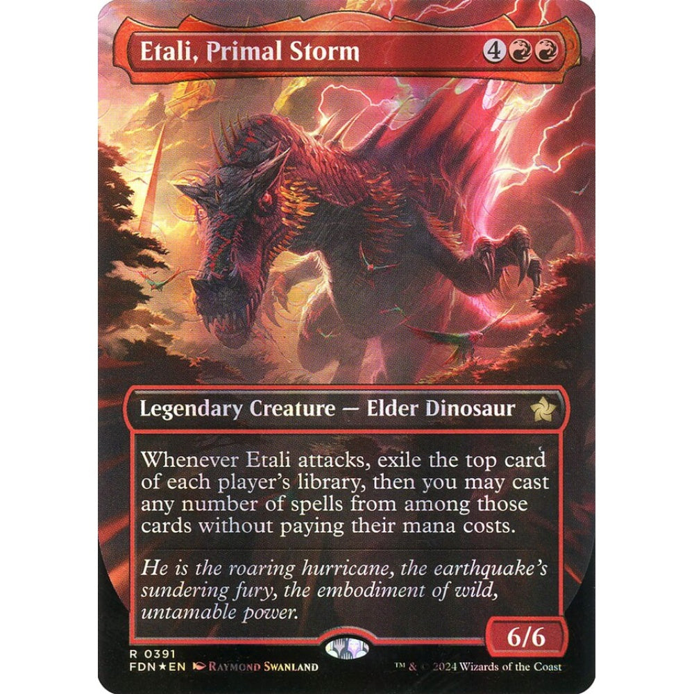 Etali, Primal Storm, 391, rare, Magic: The Gathering, Foundations