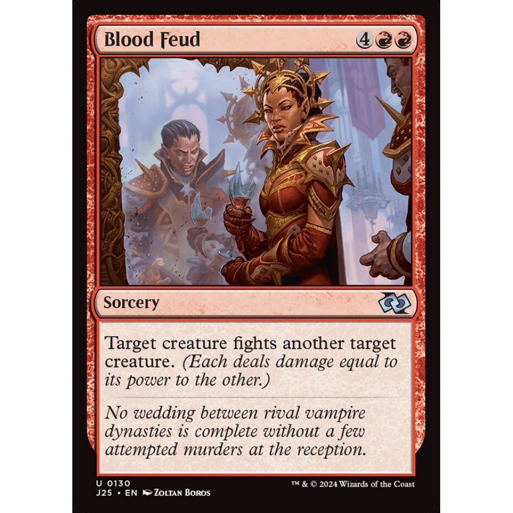 Blood Feud, 130, uncommon, Magic: The Gathering, Foundations Jumpstart