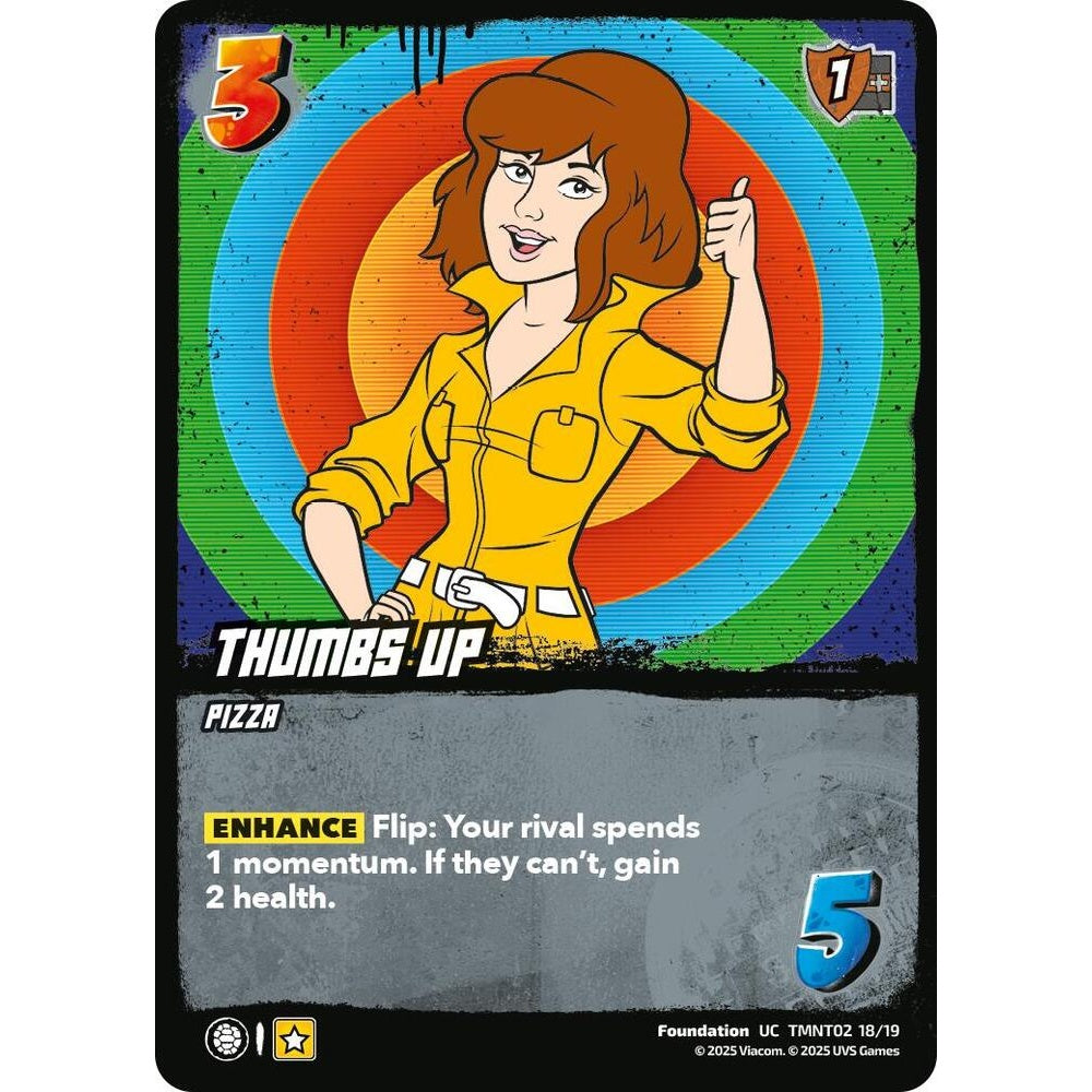 Thumbs Up 18/19 TMNT02 Universus Teenage Mutant Ninja Turtles Starter Deck Foundation UC