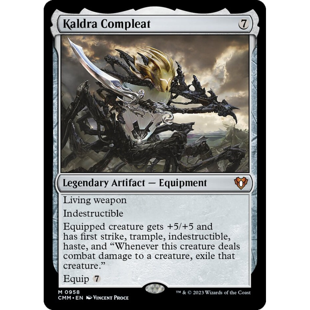 Kaldra Compleat mythic 958 Magic the Gathering Commander Masters