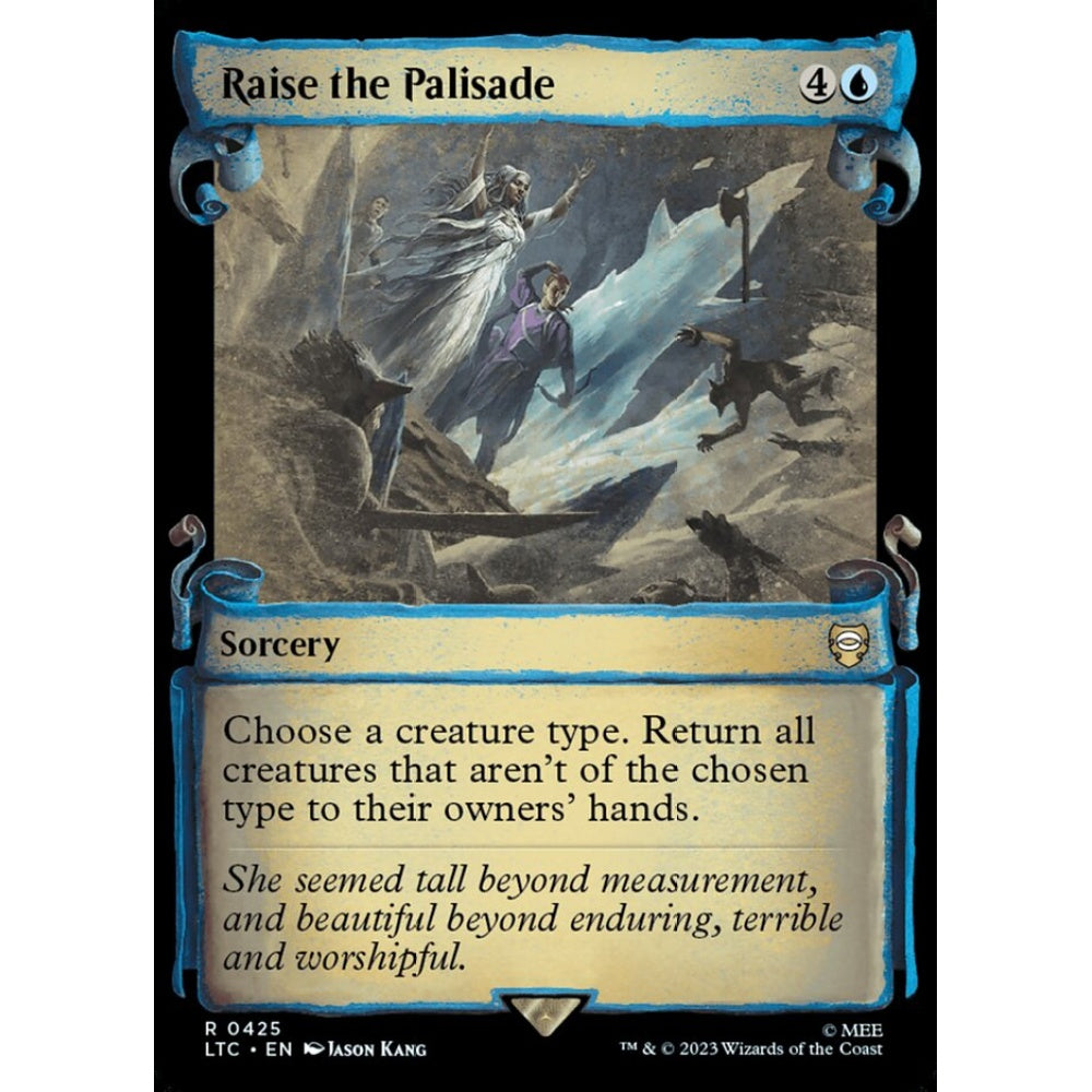 Raise the Palisade, rare, 425, Magic the Gathering, Tales of Middle-earth Commander