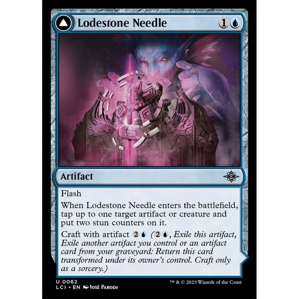 Lodestone Needle // Guidestone Compass uncommon 62 Magic the Gathering The Lost Caverns of Ixalan
