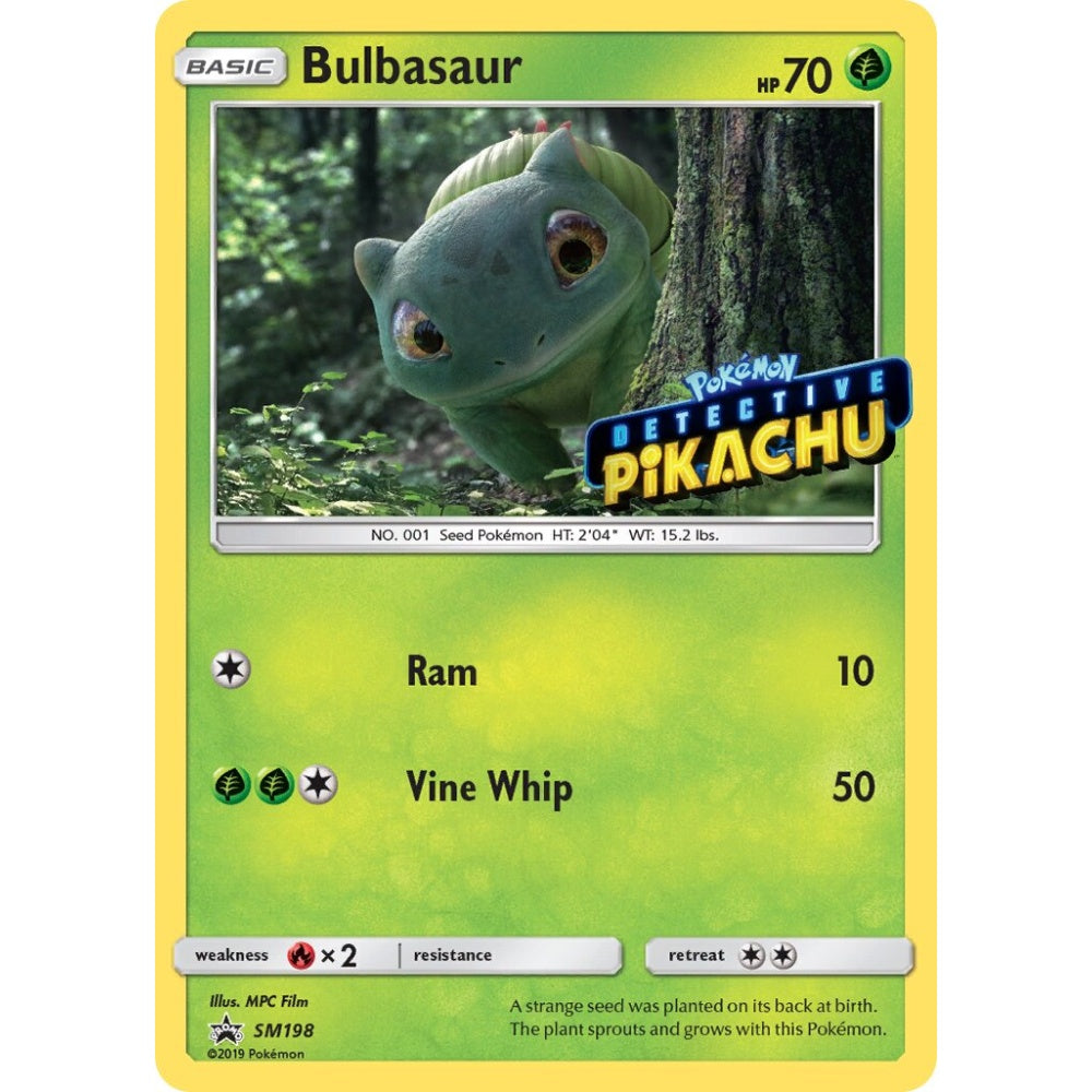 Bulbasaur Promo SM198 Pokemon Card Game Sun & Moon Promos