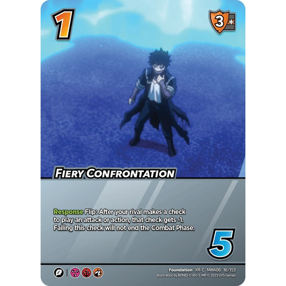 Fiery Confrontation, 16/153, MHA06, Universus, MHA06 Jet Burn, nan