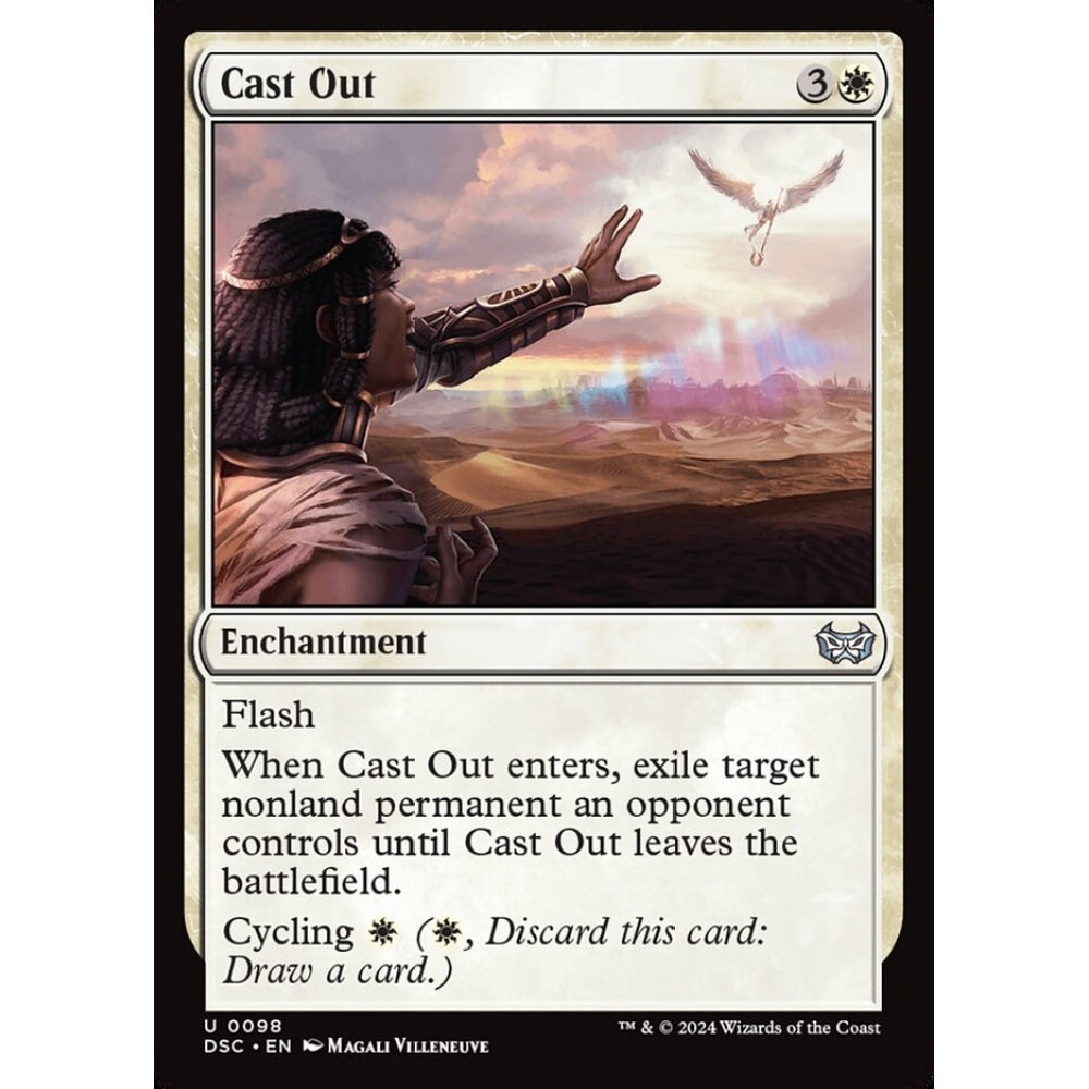 Cast Out, 98, uncommon, Magic: The Gathering, Duskmourn: House of Horror