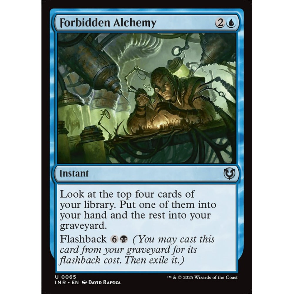 Forbidden Alchemy, 65, uncommon, Magic: The Gathering, Innistrad Remastered