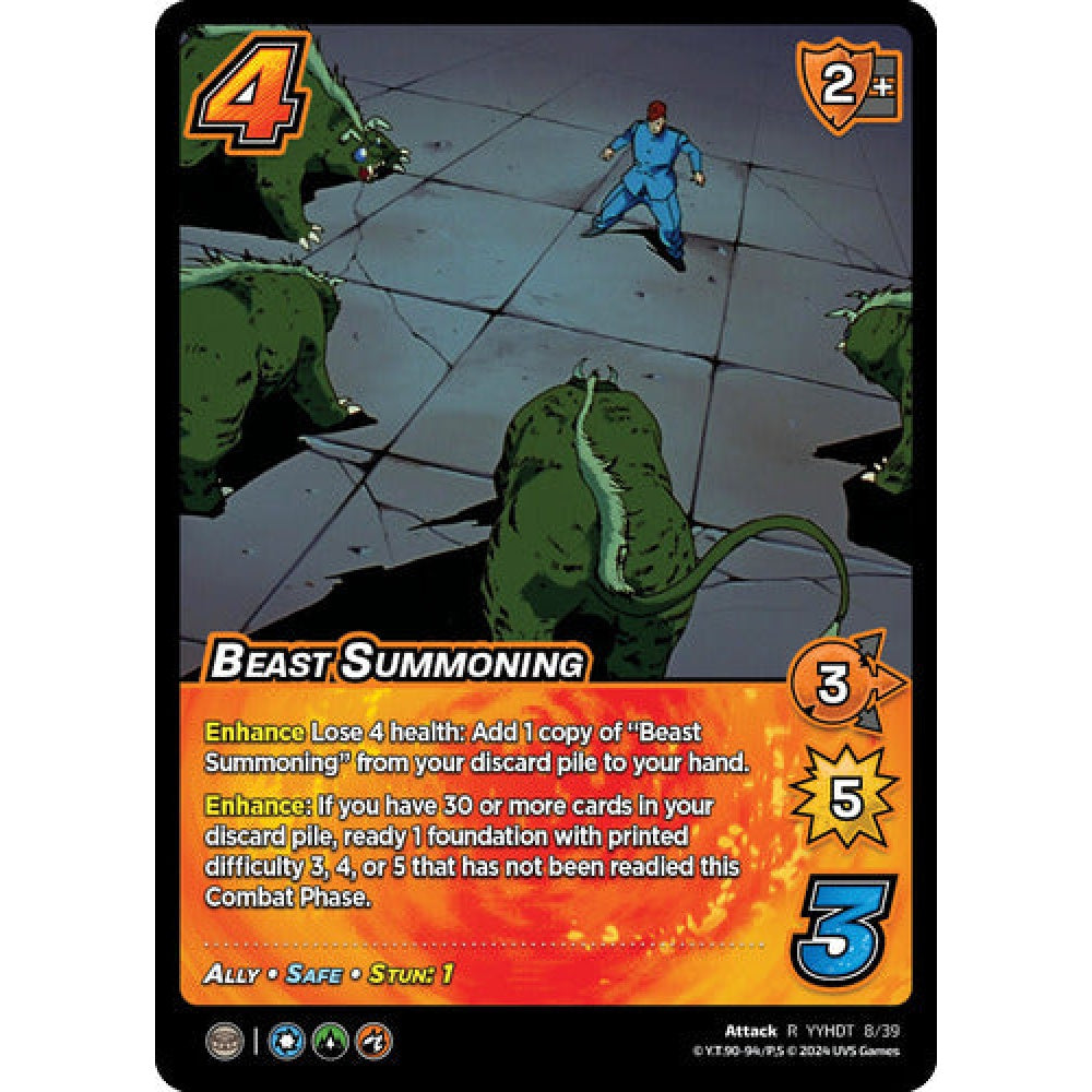 Beast Summoning, 8/39, R, UniVersus, Yu Yu Hakusho: Dark Tournament