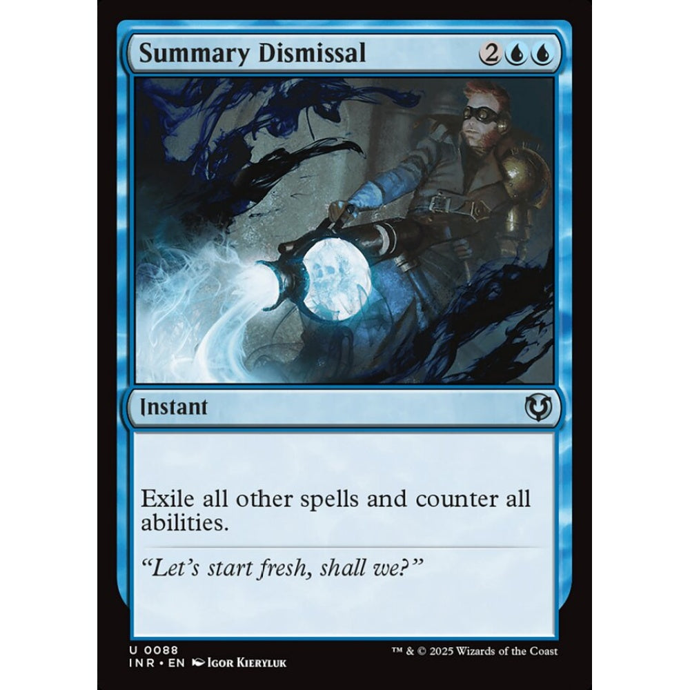Summary Dismissal, 88, uncommon, Magic: The Gathering, Innistrad Remastered