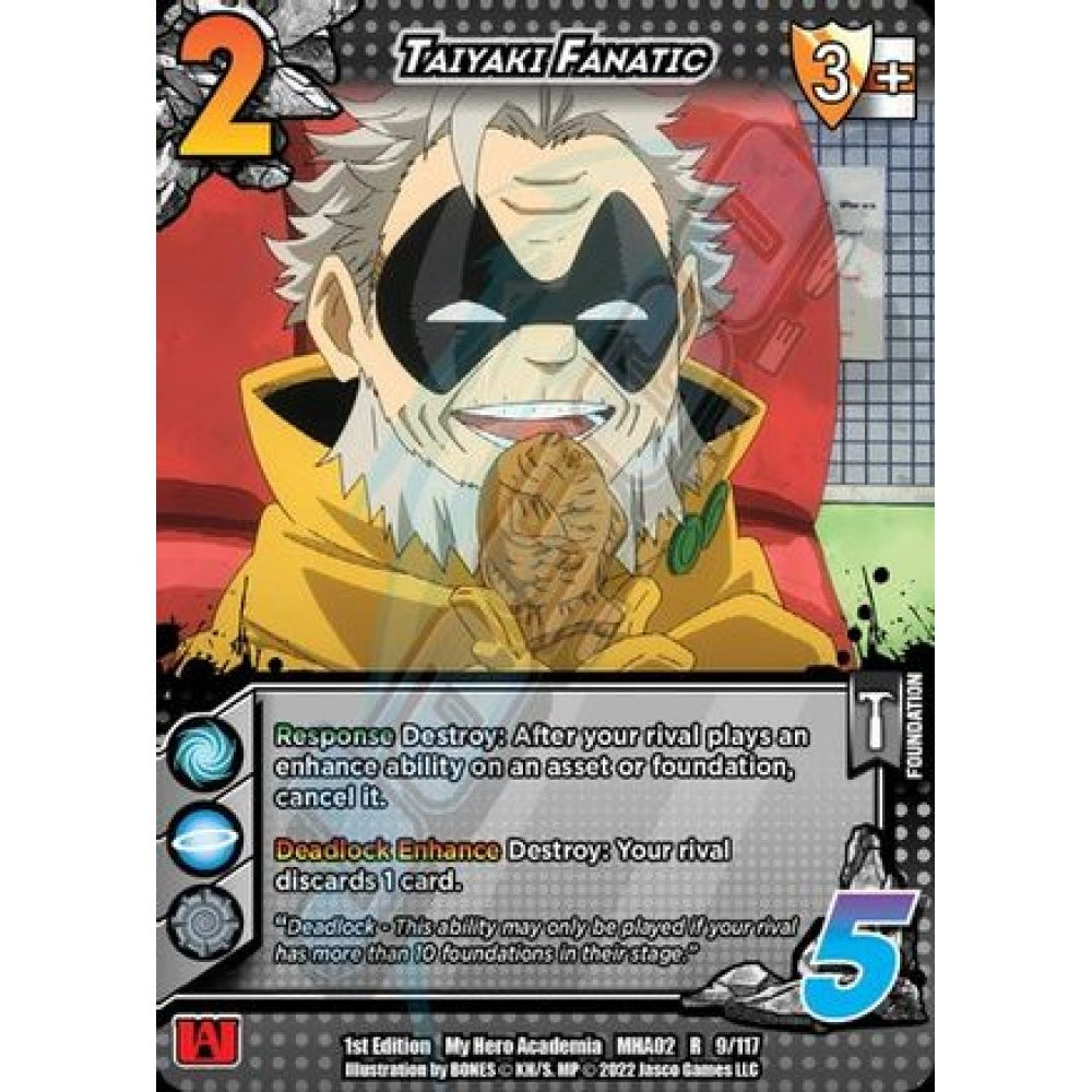 Taiyaki Fanatic, 9/117, R, UniVersus, MHA02 Crimson Rampage