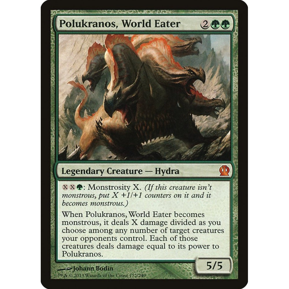 Polukranos, World Eater mythic 172 Magic the Gathering Theros