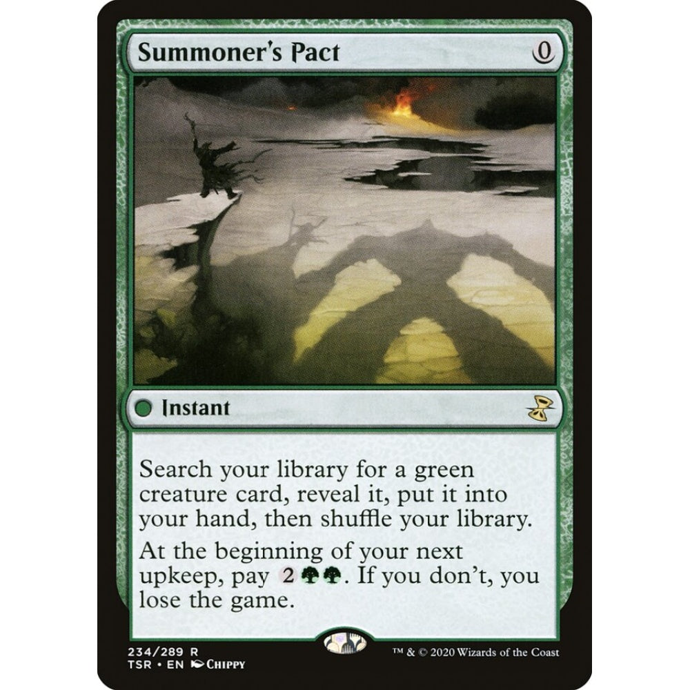 Summoner's Pact rare 234 Magic the Gathering Time Spiral Remastered