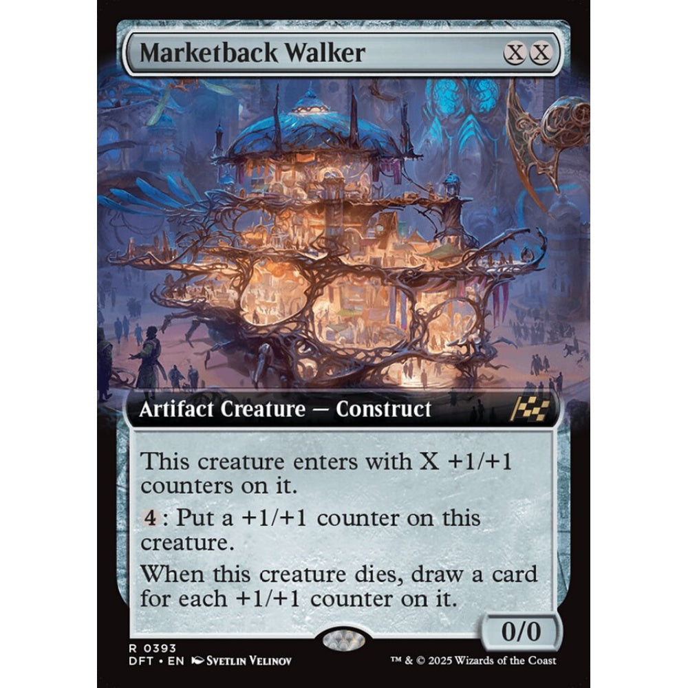 Marketback Walker, 393, rare, Magic: The Gathering, Aetherdrift