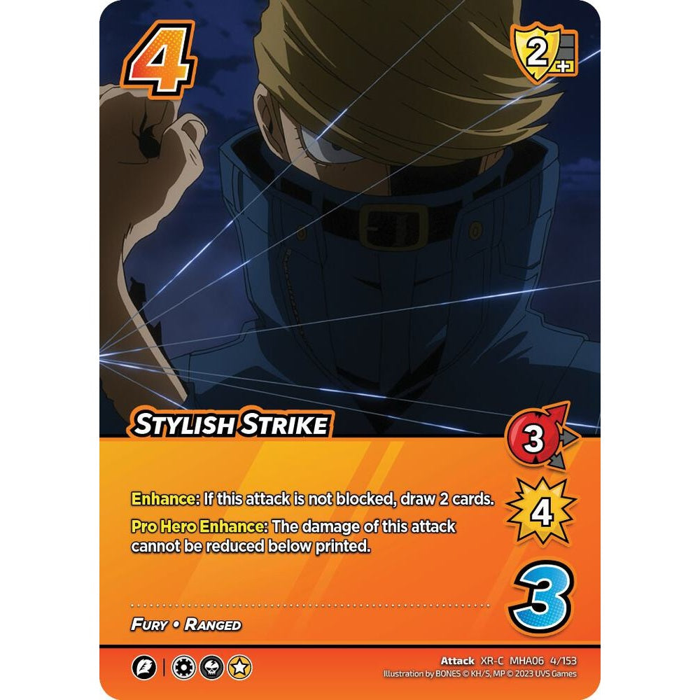 Stylish Strike, 4/153, MHA06, Universus, MHA06 Jet Burn, nan
