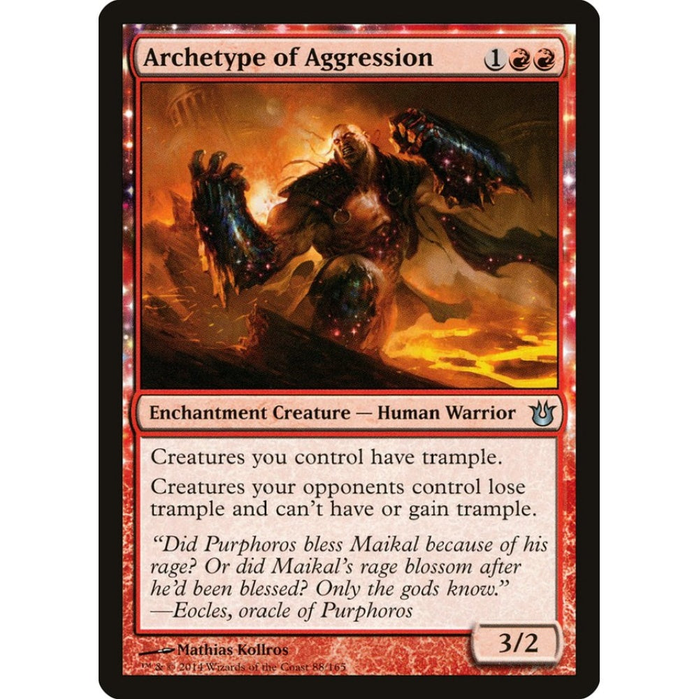 Archetype of Aggression uncommon 88 Magic the Gathering Born of the Gods