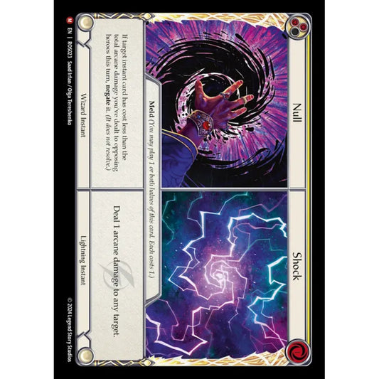 Null
Shock ROS023-RF Majestic Flesh & Blood Trading Card Game Rosetta in Rainbow Foil Art