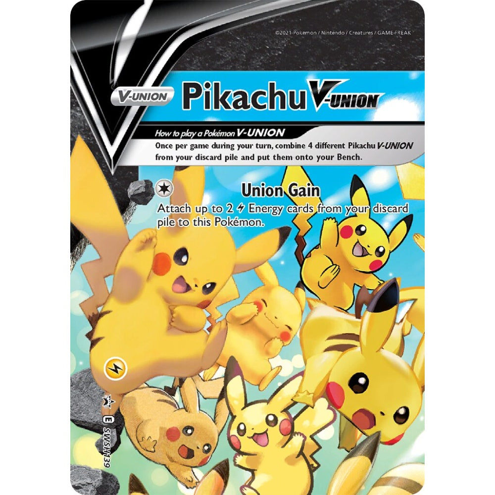 Pikachu V-UNION Promo SWSH139 Pokemon Card Game Sword & Shield Promos