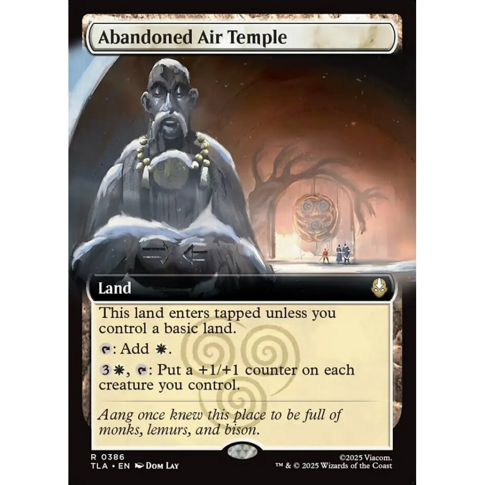 Abandoned Air Temple rare 386 Magic the Gathering Avatar: The Last Airbender