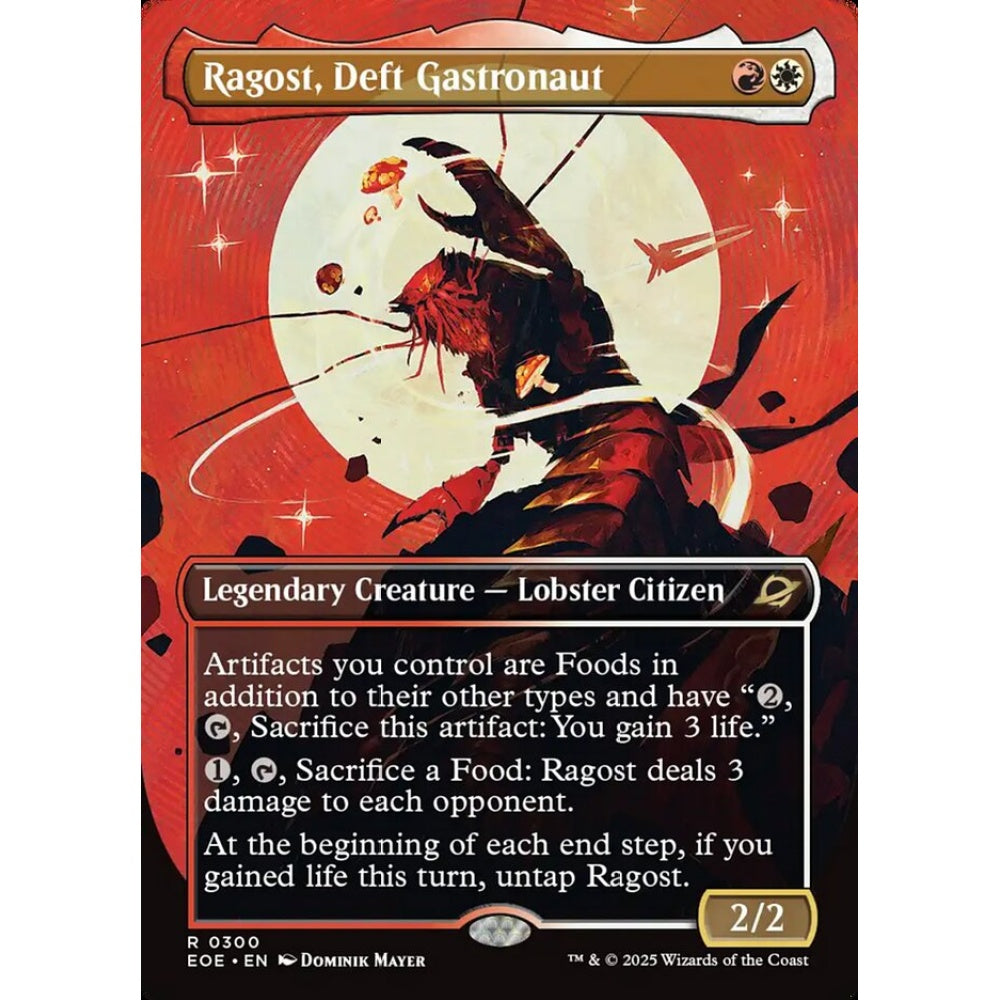 Ragost, Deft Gastronaut rare 300 Magic the Gathering Edge of Eternities