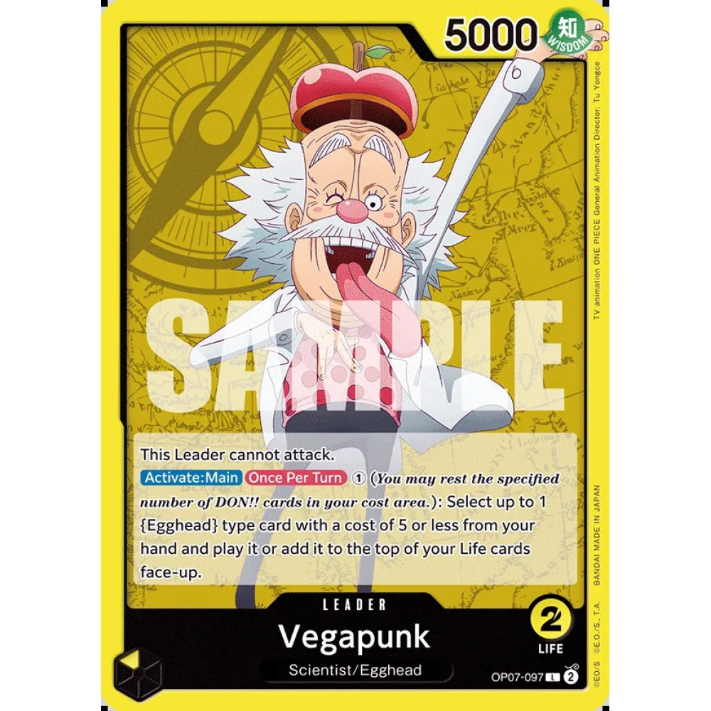 Vegapunk, OP07-097, Leader, One Piece, 500 Years in the Future