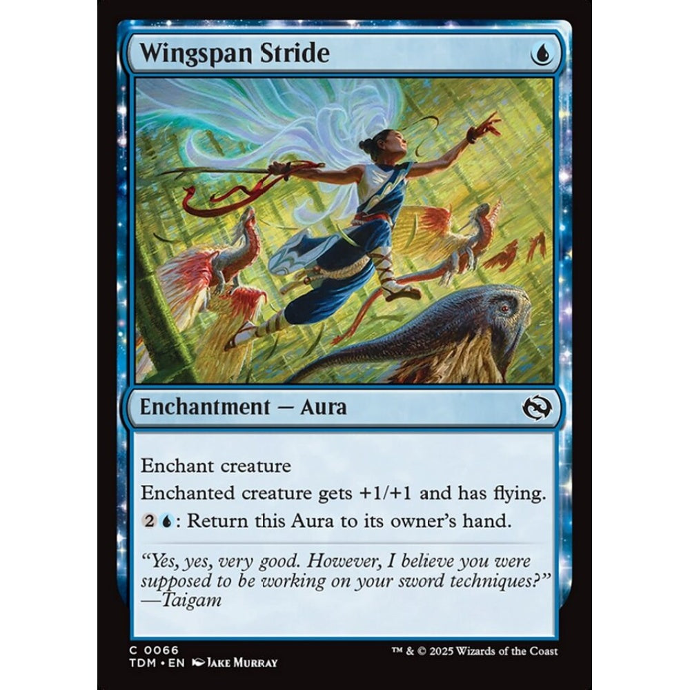 Wingspan Stride common 66 Magic the Gathering Tarkir: Dragonstorm