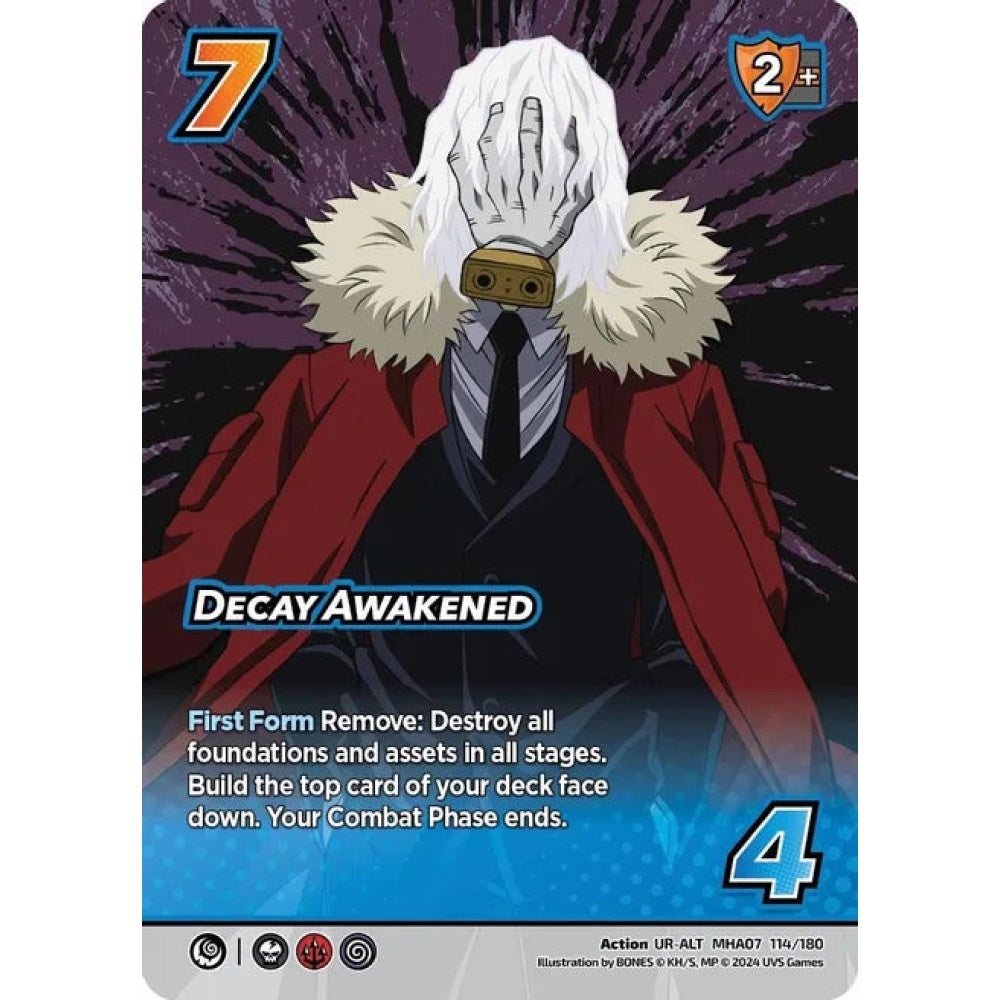 Decay Awakened, 114/180, UR-ALT, UniVersus, MHA07 Girl Power