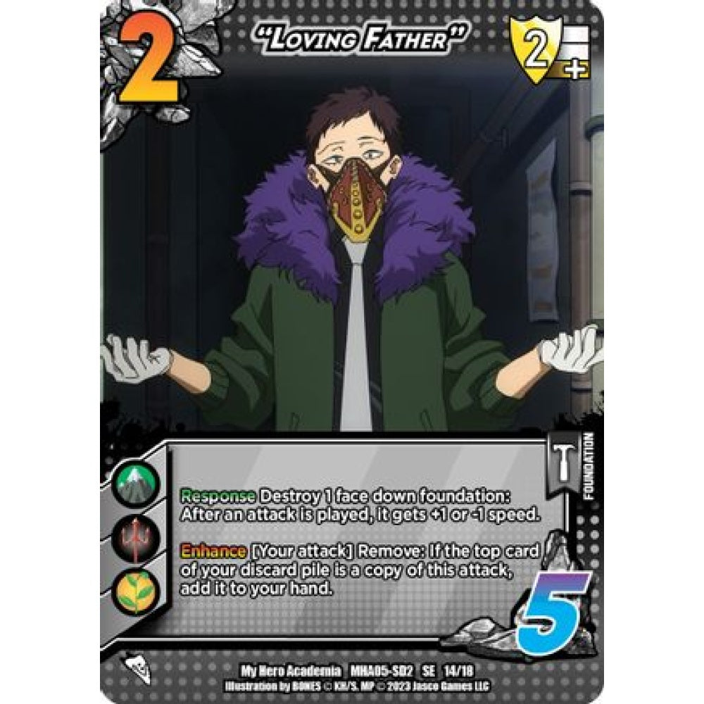 "Loving Father", 14/18, SE, UniVersus, MHA05 Undaunted Raid