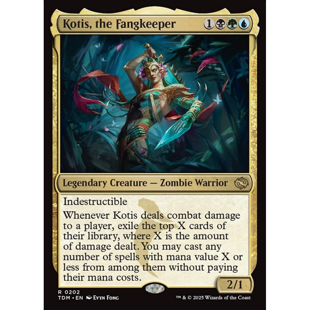 Kotis, the Fangkeeper rare 202 Magic the Gathering Tarkir: Dragonstorm