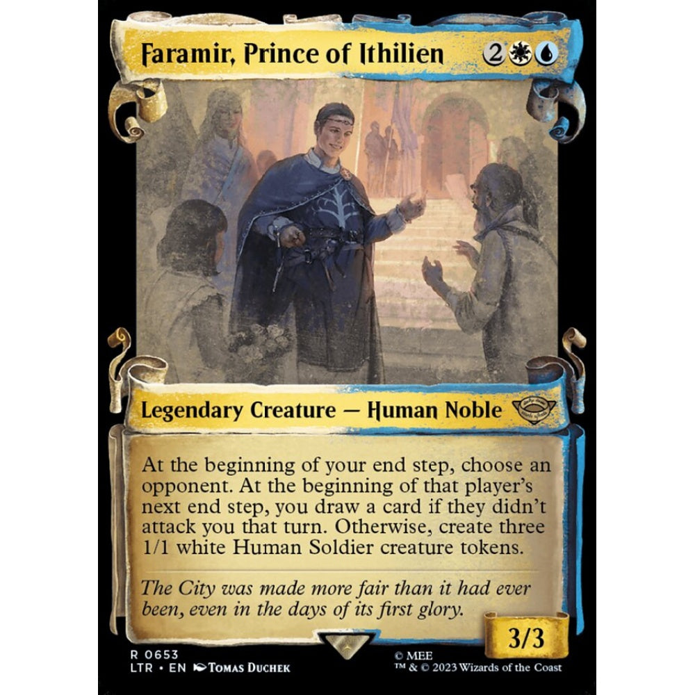 Faramir, Prince of Ithilien, rare, 653, Magic the Gathering, The Lord of the Rings: Tales of Middle-earth