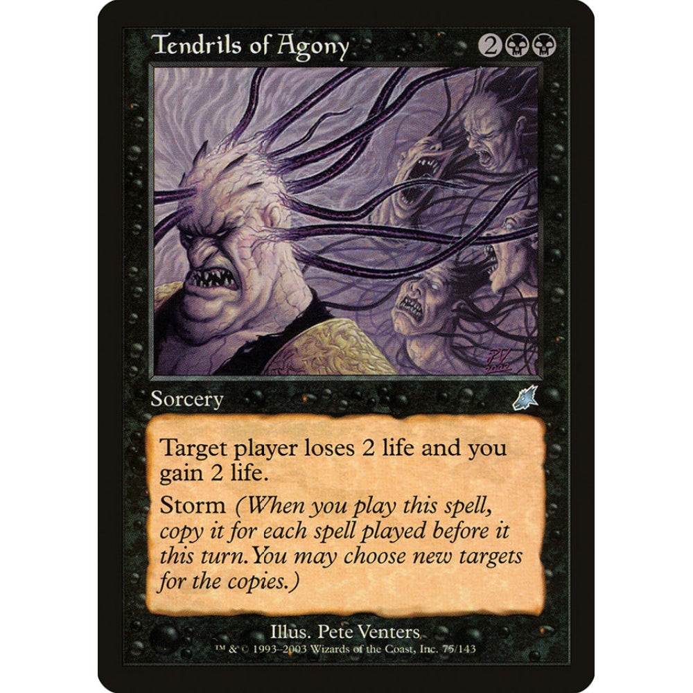 Tendrils of Agony uncommon 75 Magic the Gathering Scourge