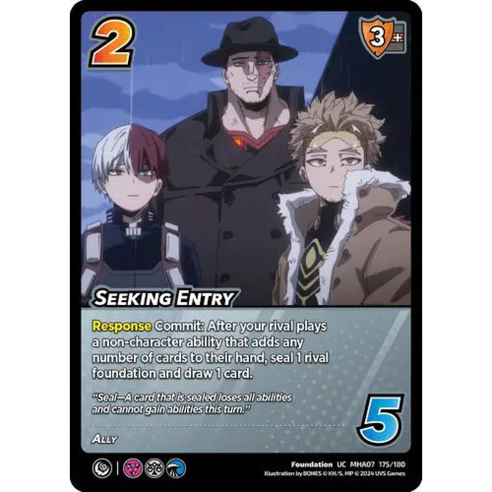 Seeking Entry, 175/180, UC, UniVersus, MHA07 Girl Power